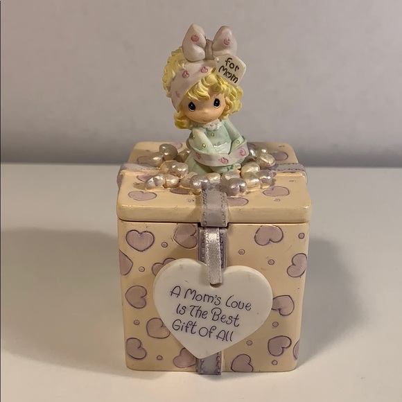 Best Mom Trinket Gift Box w/ Interchangeable Lid
